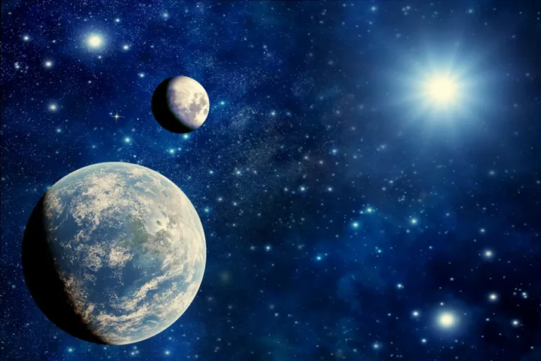 Planets orbit amidst a starry backdrop, hinting at the significance of TOI-700 for our future in space.